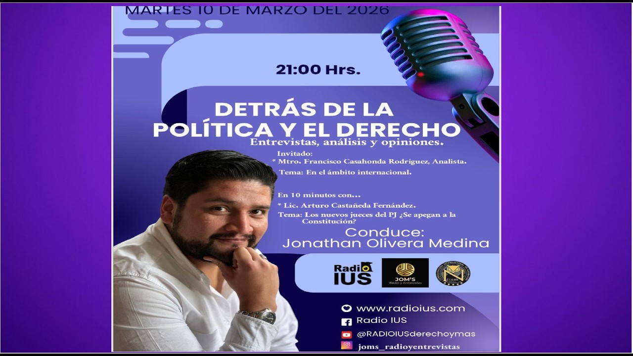 DETRÁS DE LA POLÍTICA Y EL DERECHO
