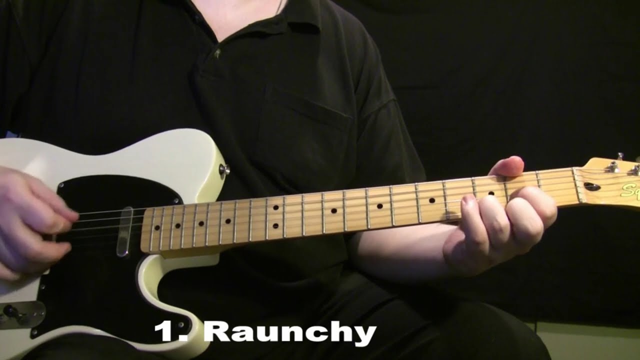 Raunchy Guitar Lesson Demo + Backing Track - The Ventures