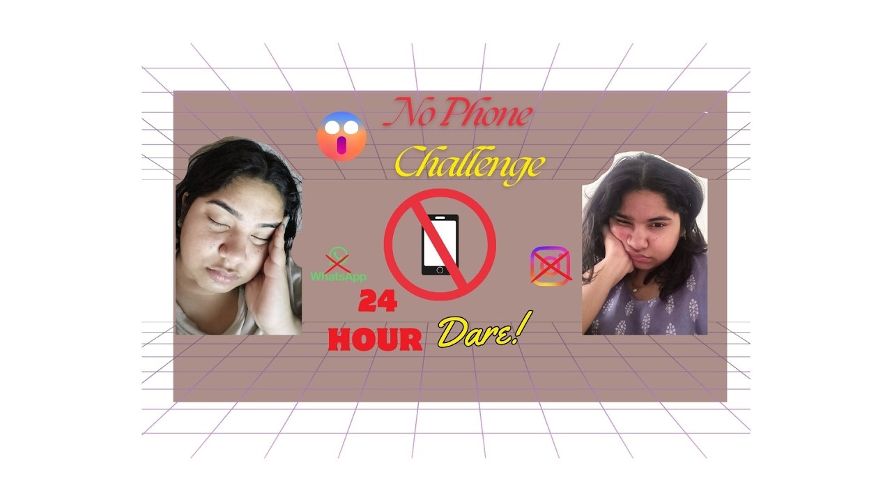 No Phone for 24 Hours… I Didn’t Expect THIS 😭📵