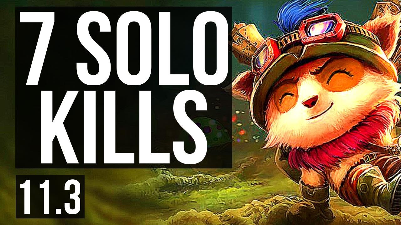 TEEMO vs MORDEKAISER (TOP) | 4.8M mastery, 7 solo kills | EUW Diamond | v11.3