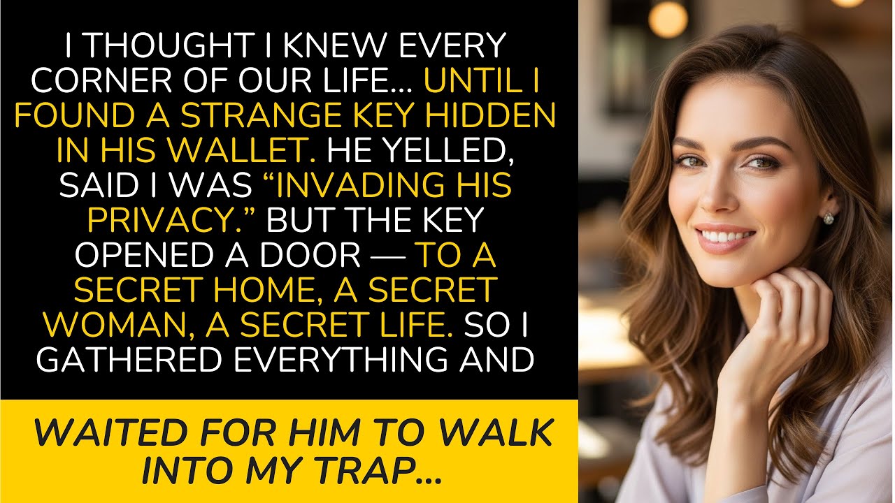 He Said the Key Was “For Work”… But Following It Exposed a Secret Life