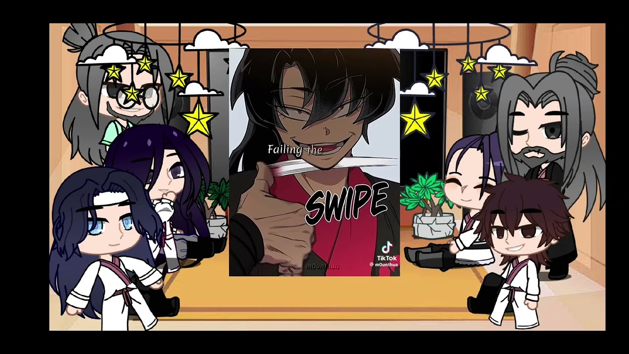 🌸🌸Return of the mount hua sect react ||crevette-sama||gacha||🌸🌸