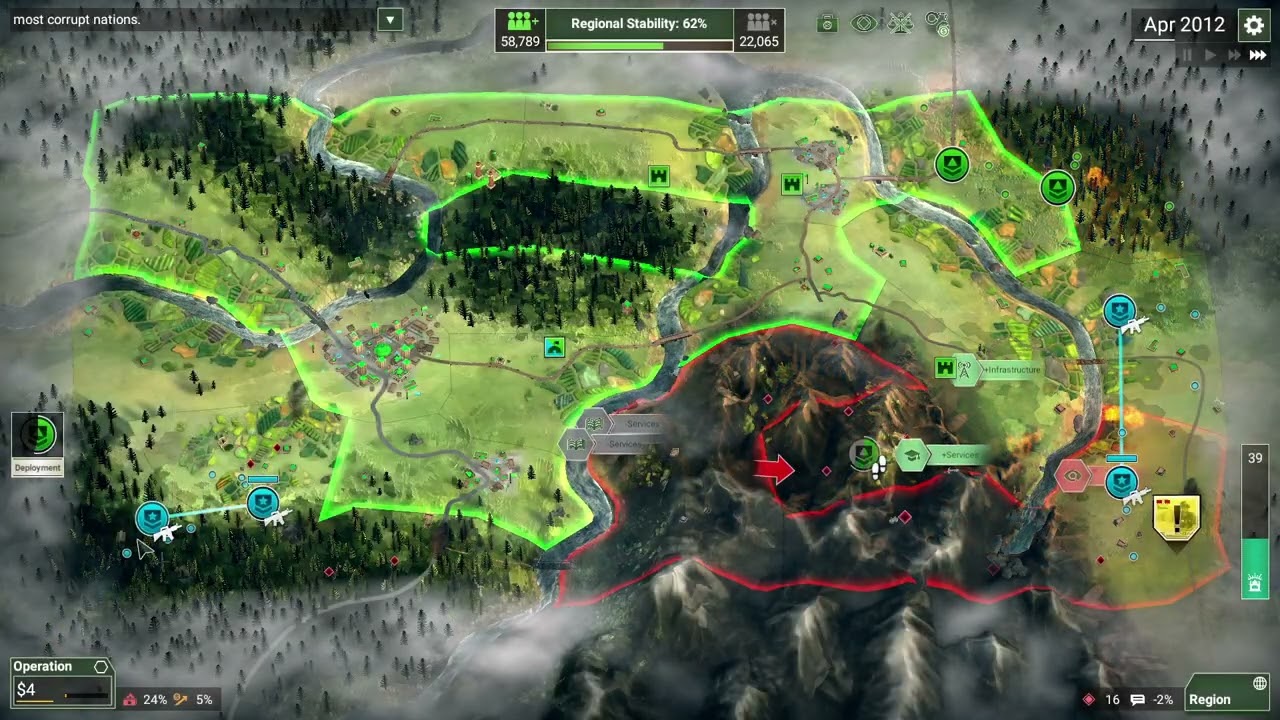 Rebel Inc - Custom Scenarios - The Briber - Mega Brutal