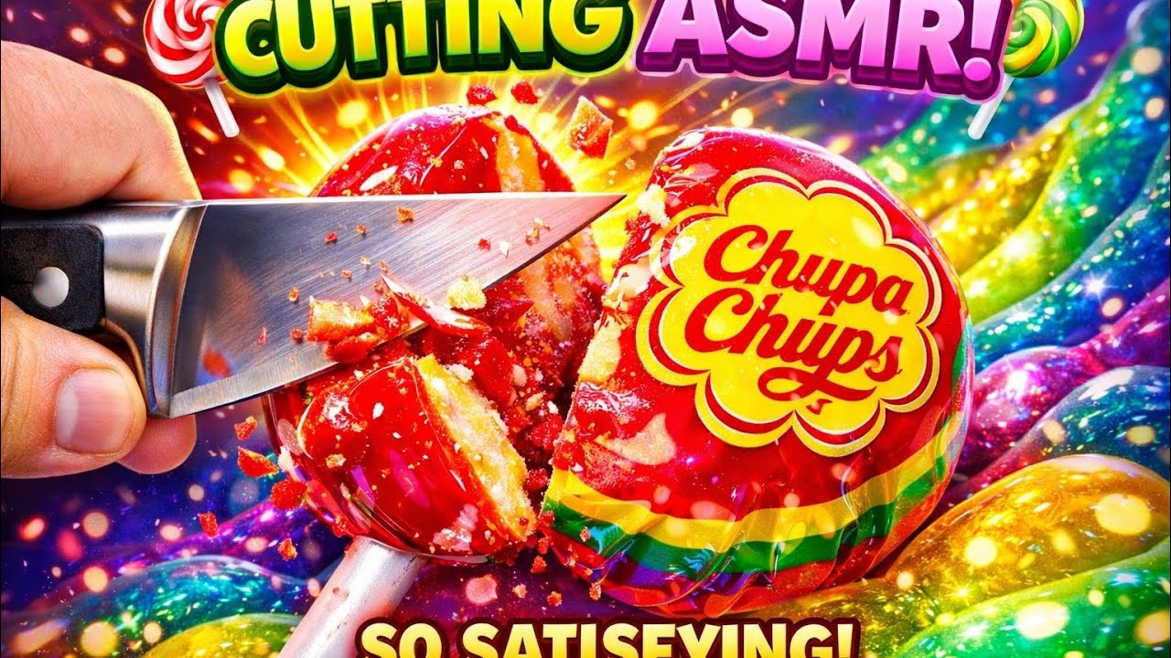 Satisfying video Asmr lollipops candy unboxing video Asmr opening video  Candy 🍬 ASMR Sounds”