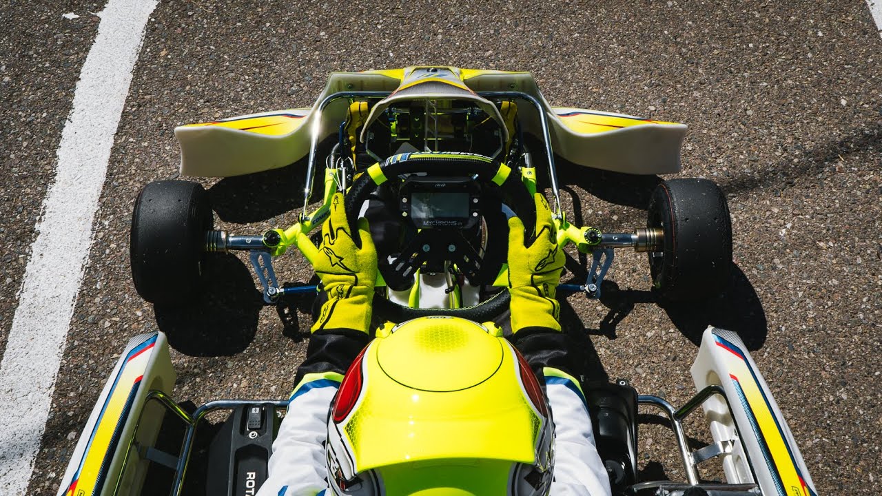 HELMET CAM | CompKart Rotax At PKRA