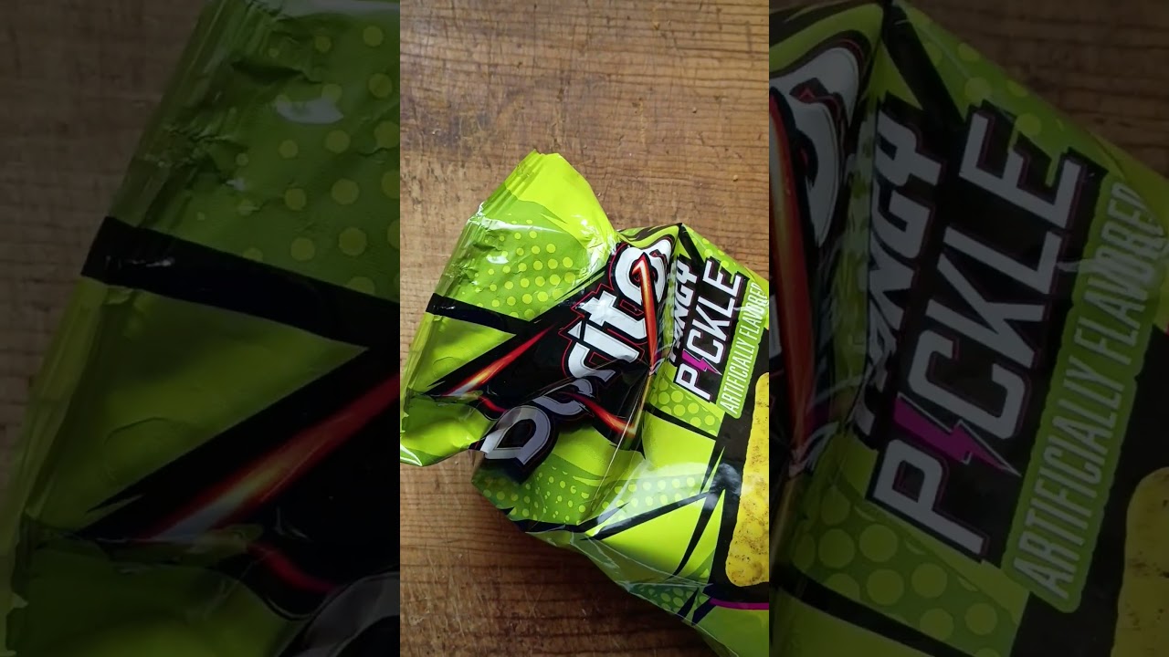 tangy pickle Doritos.