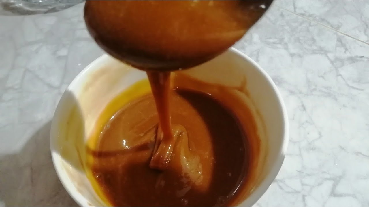 كريم كراميل منزلي غير ب3مكونات ناجح 100 في 100 👌👌