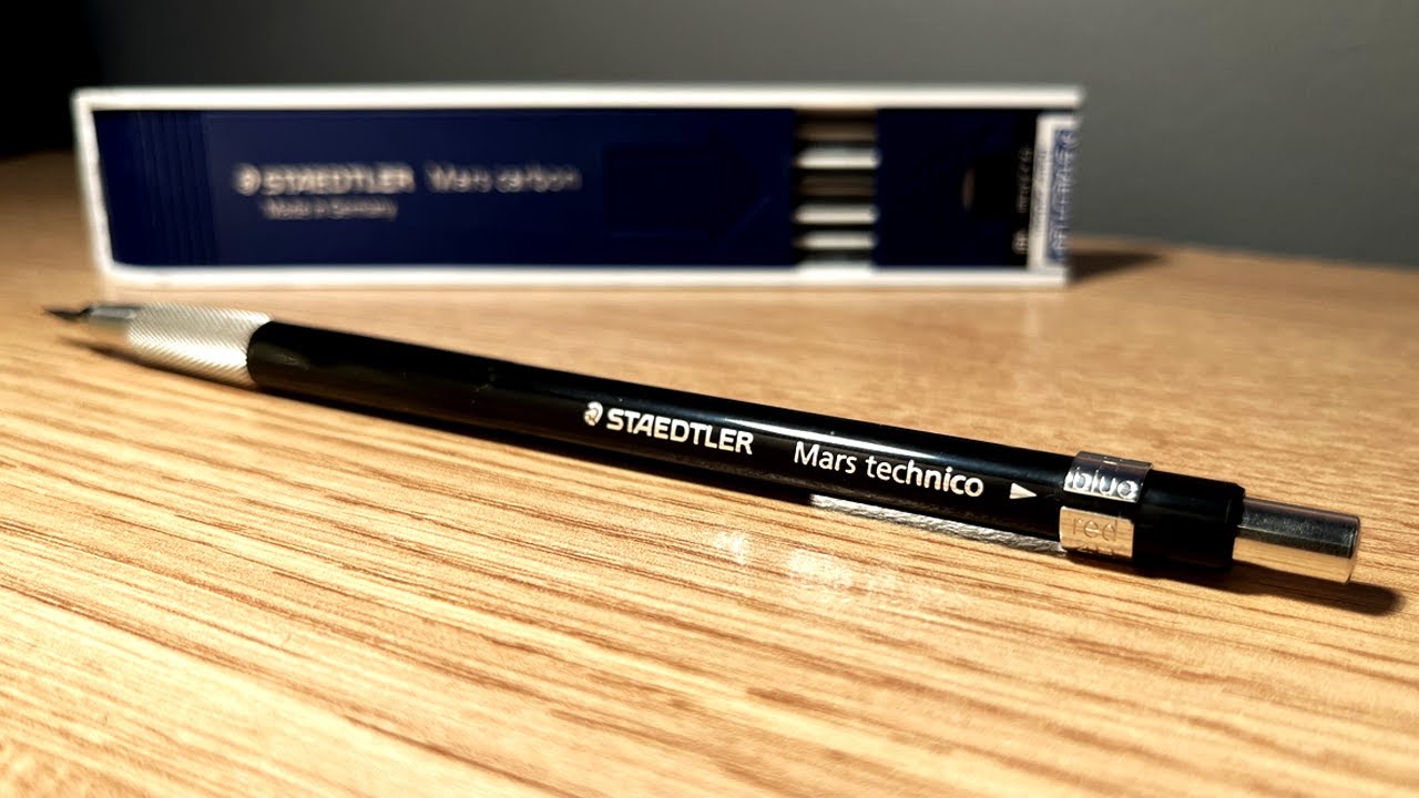 Staedtler Mars Technico 780C Lead Holder Clutch Pencil & Carbon Leads UNBOXING & First Impressions