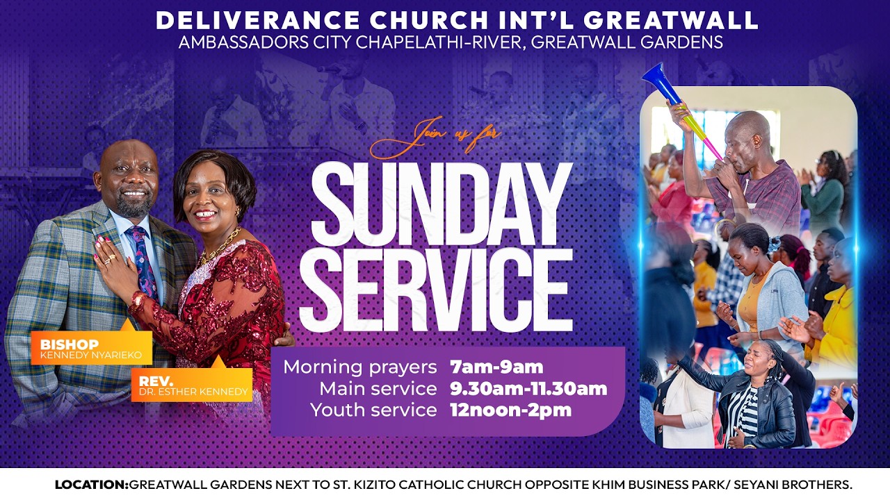 PROPHETIC SUNDAY SERVICE  || 27TH.MARCH.2026 || WITH: REV. ESTHER. KENNEDY || DC GREATWALL GARDENS