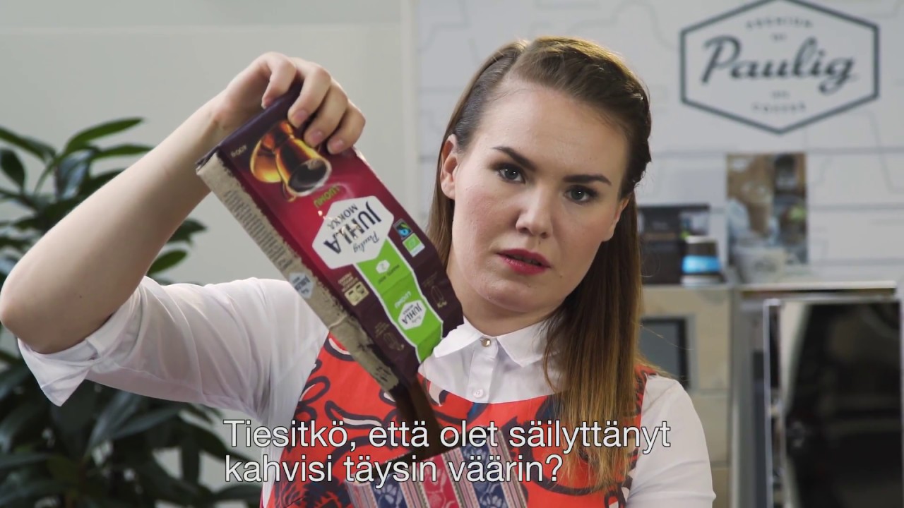 Kysy Paulalta: Miten kahvia tulee säilyttää?