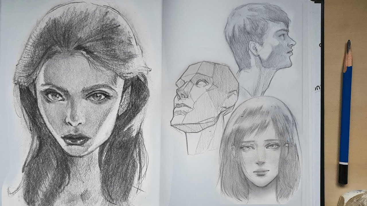 Como Desenhar Qualquer Cabeça/Rosto