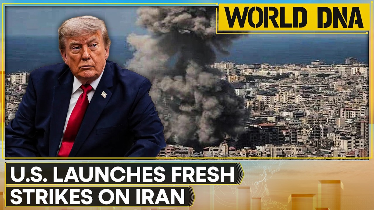 World DNA LIVE: US Launches Fresh Strikes On Iran | Protests Spark Chaos In New Delhi | WION