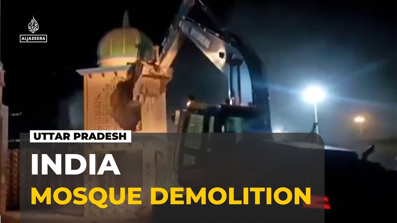 Demolitions of mosques in India: Five mosques demolished in Uttar Pradesh state