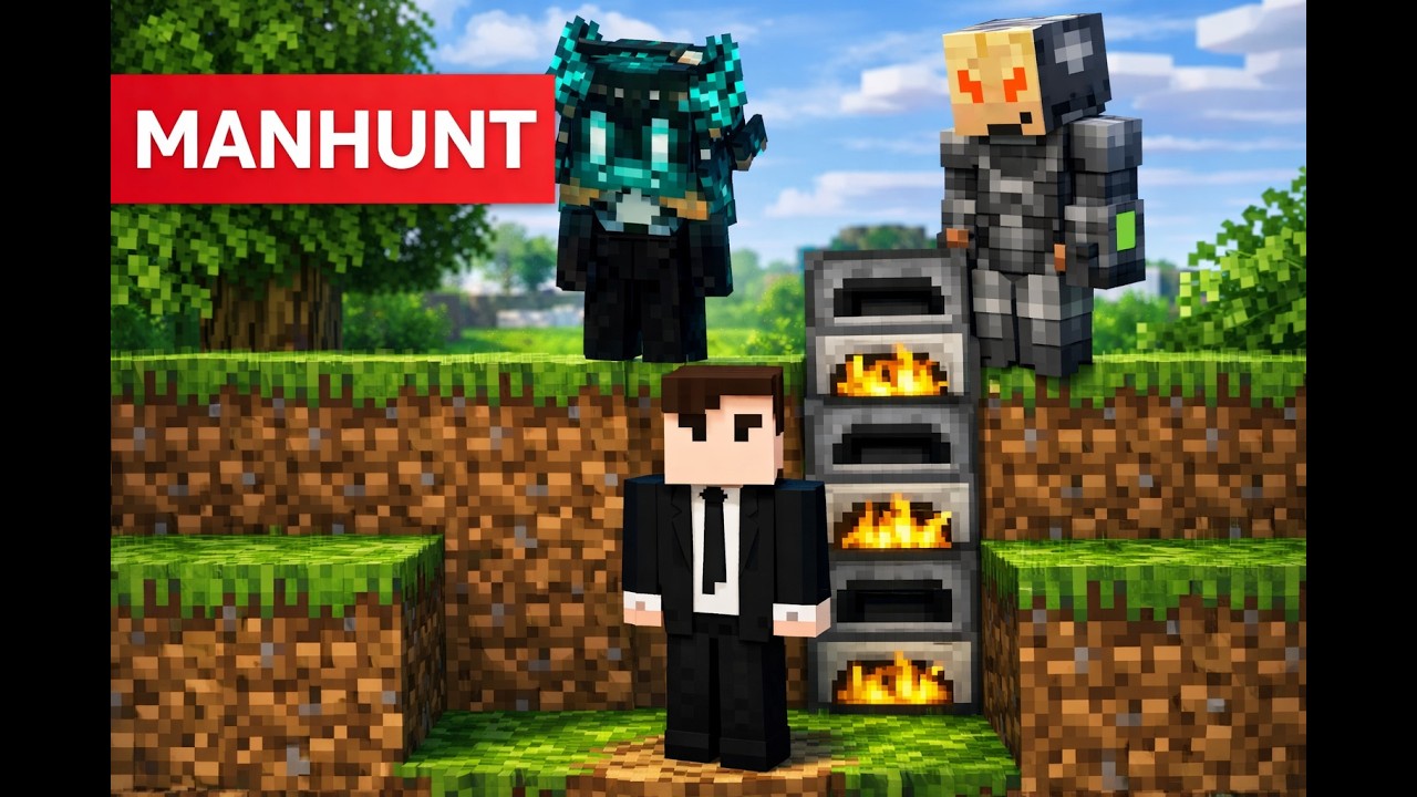Minecraft Ama Manhunt!