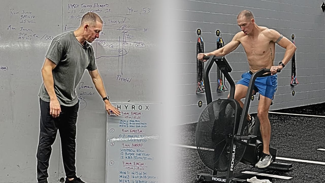 My Peak Training Session for HYROX / HYROX Las Vegas Prep