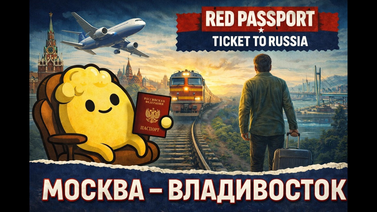 Новосибирск - Владивосток | Red Passport Ticket to Russia #2