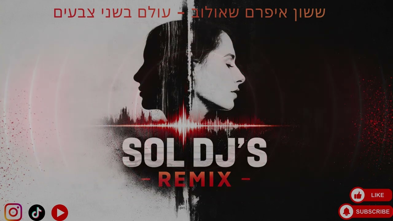 ששון איפרם שאולוב - עולם בשני צבעים(Sol Djs remix)