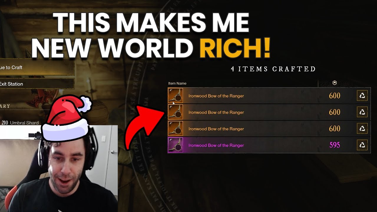 New World Blessed Me With 3x BIS Today For Christmas! (I'm Rich Now)