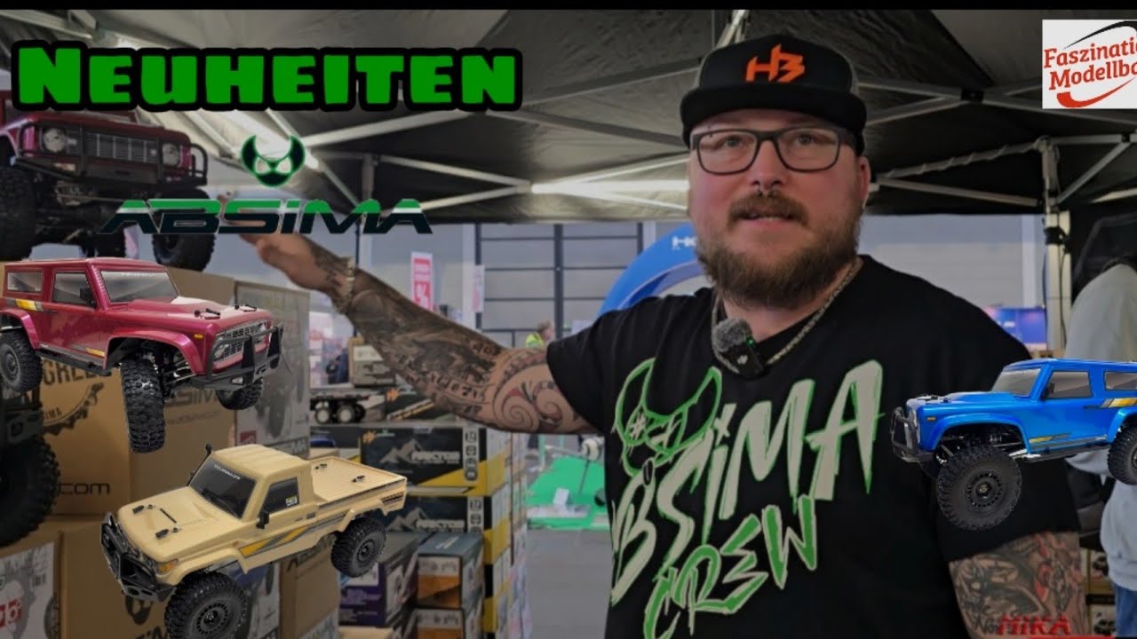 Absima News + Produktübersicht: Crawler CR4.4eco BRONCO & Hilux - Faszination Modellbau