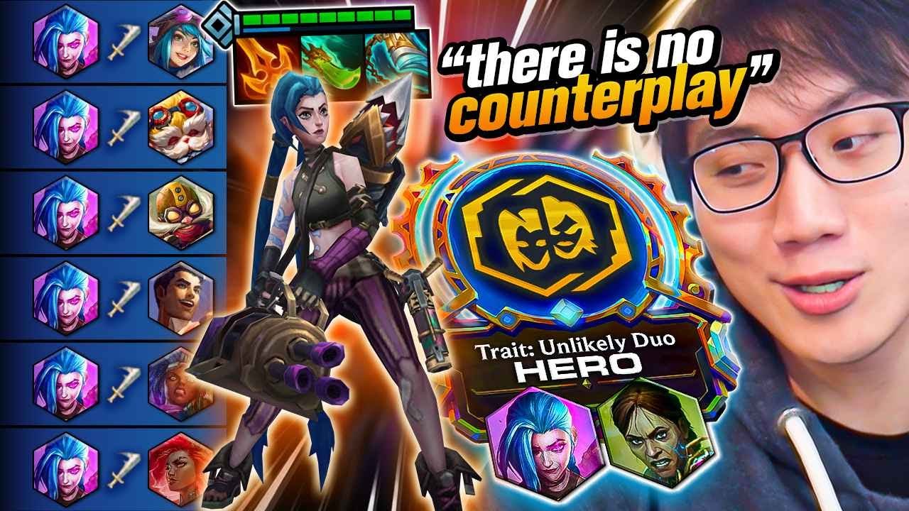 0 Counterplay Finisher Jinx (R = Nuked Backline)