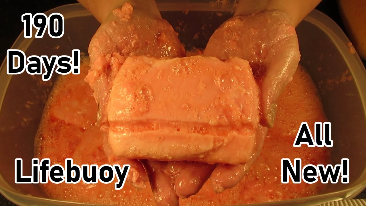 190 Days! 💖 New ! 💖 Red Lifebuoy 💖 Soaked Soap 💖Vid 99 💖 Soap Ribbons 💖 Размокшее хвойное мыло