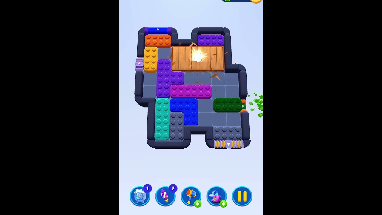 Color Block Jam level 464 #games #gaming #solution #gameplay #walkthrough #solved #puzzle #&ccedil;&ouml;z&uuml;m