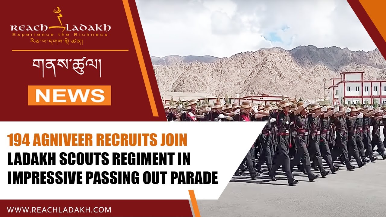 194 Agniveer recruits join Ladakh Scouts Regiment in impressive Passing Out Parade
