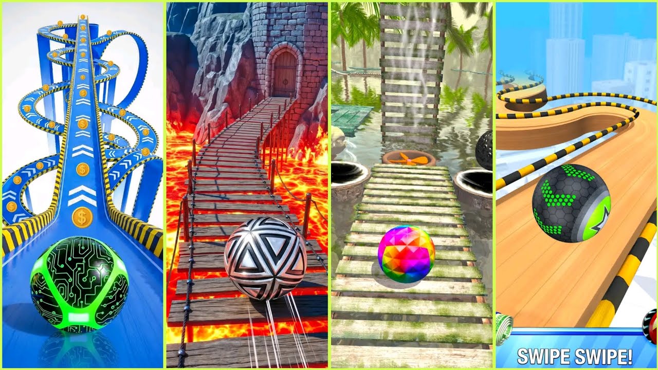 Rolling Ball Runner Ball Game Vs Rollance Sky Ball Runner Vs Rollance Adventure Balls Vs Going Balls