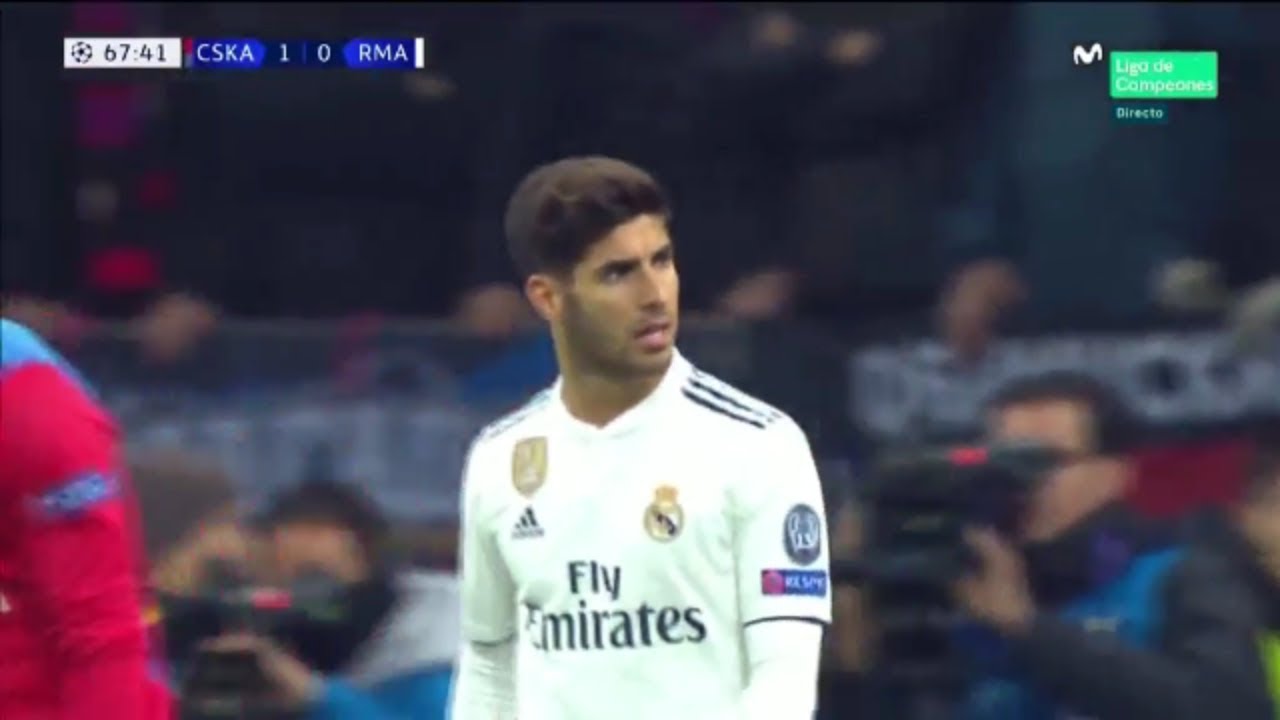 Marco Asensio vs CSKA Moscow Away (02/10/2018) HD 1080i by Asensio20™