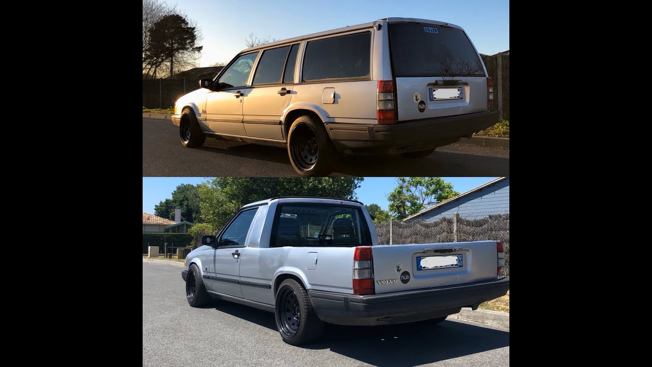 How to Build RWD Drift Volvo Pick Up with Wagon