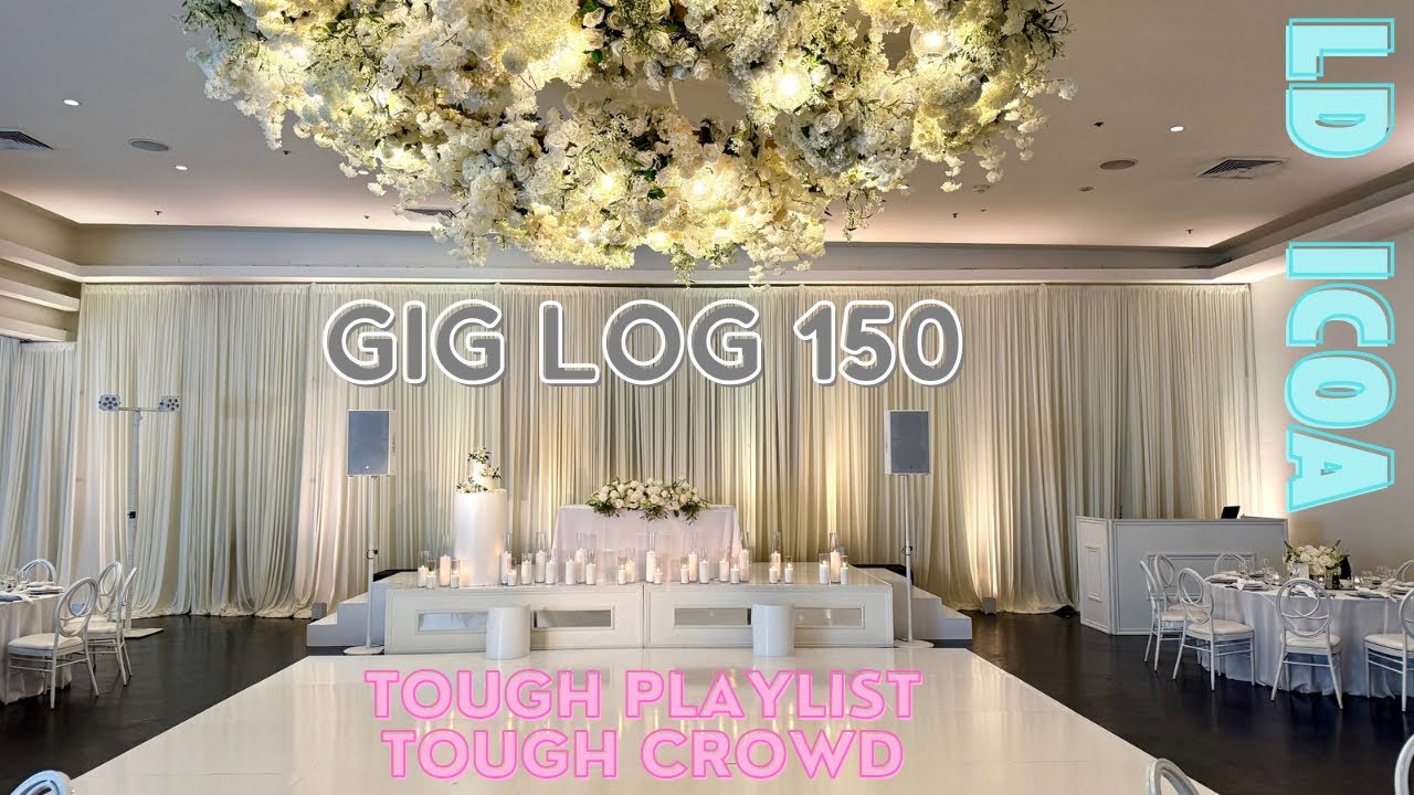 GIG LOG 150 | TOUGH PLAYLIST + TOUGH CROWD | LD SYSTEMS ICOA PRO 21 SUBWOOFER