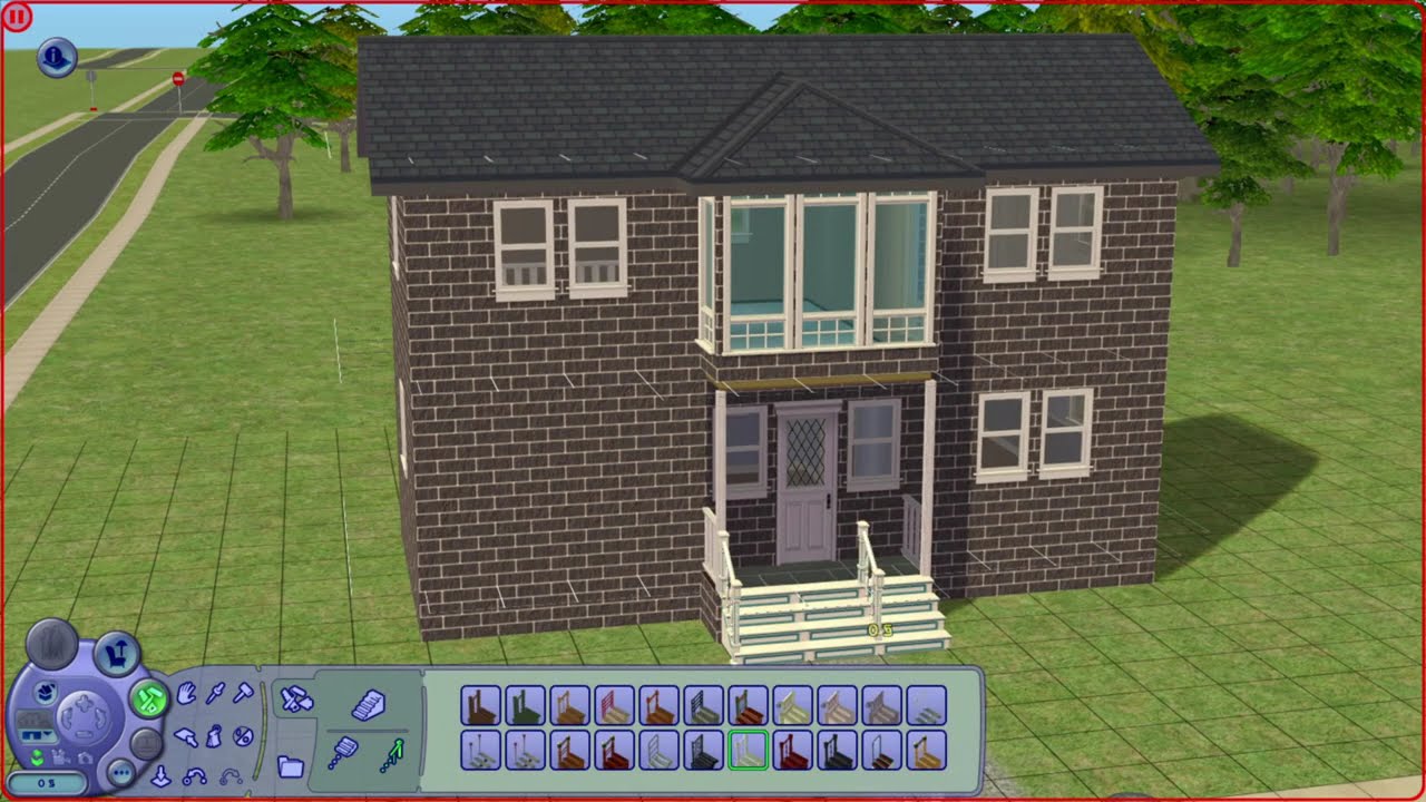 Students house rebuild Sims 2
