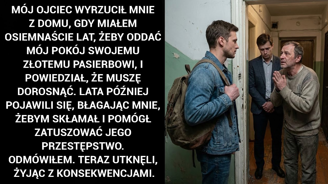 Mój Ojciec Wyrzucił Mnie Z Domu, Gdy Miałem Osiemnaście Lat, Żeby Oddać Mój Pokój Swojemu Złotemu...