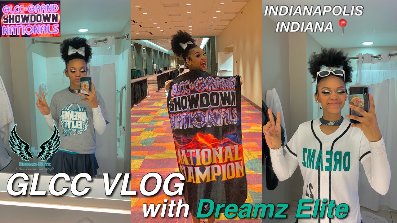 CHEER COMPETITION IN INDY !! GLCC VLOG WITH STORMCHASERS 2021
