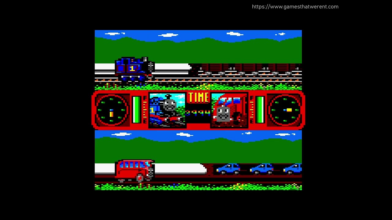 Unreleased Thomas The Tank Engine 2 game recovered for Amstrad CPC