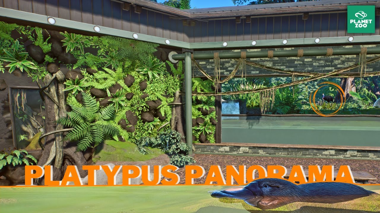 Platypus Habitat with Hidden Barrier | Planet Zoo