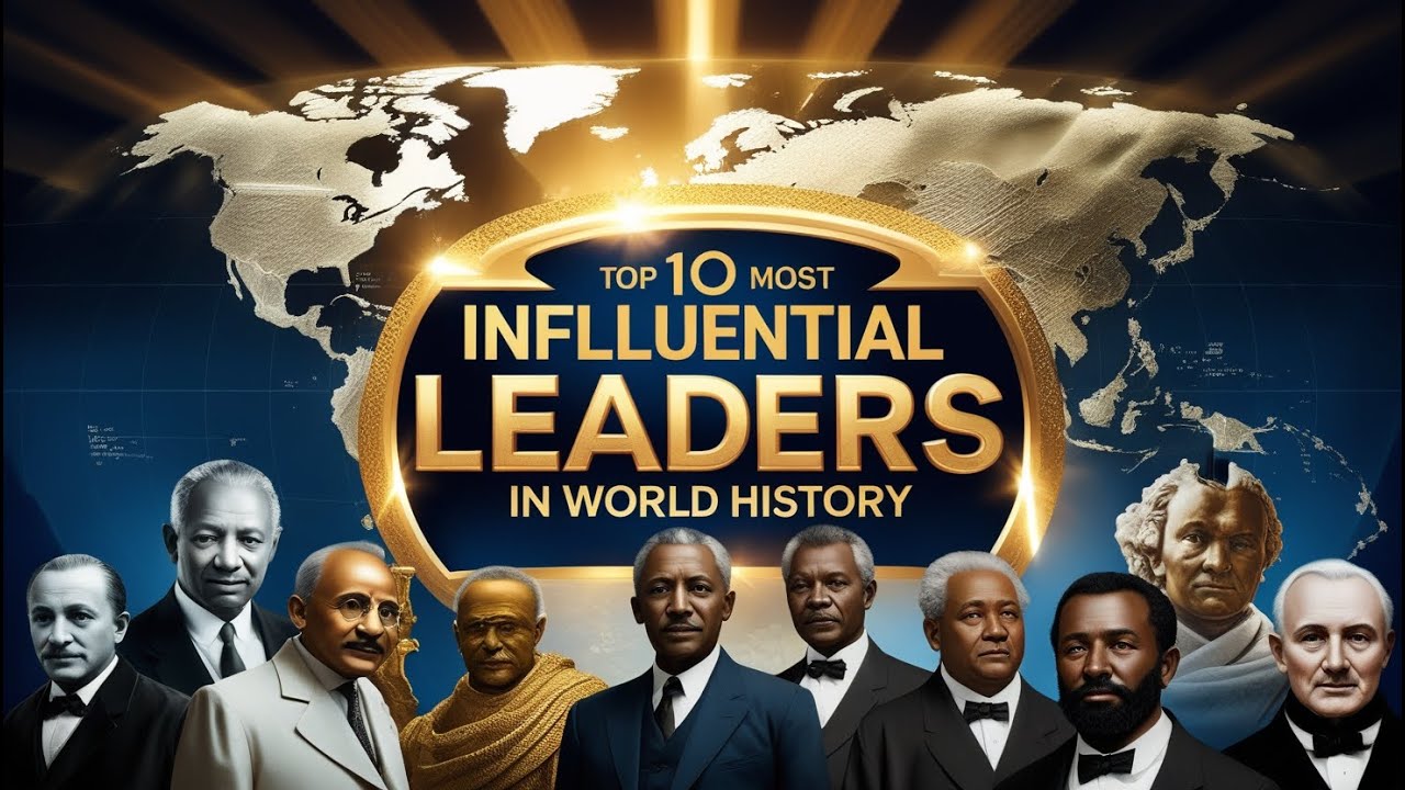 Top 10 Most Influential Leaders in World History That Changed Humanity Forever