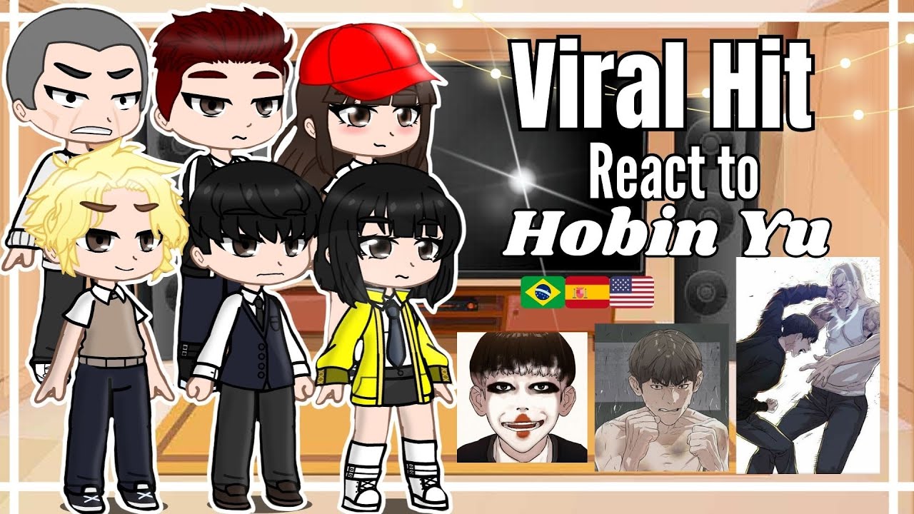 •°Viral Hit React to Hobin Yu°• Gacha Club (Part 1/?) 🇧🇷🇪🇸🇺🇲