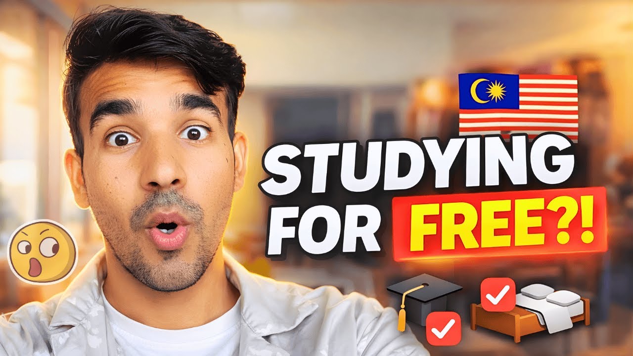 How I Study in Malaysia for Free as an International Student (Real Costs & Campus Life)