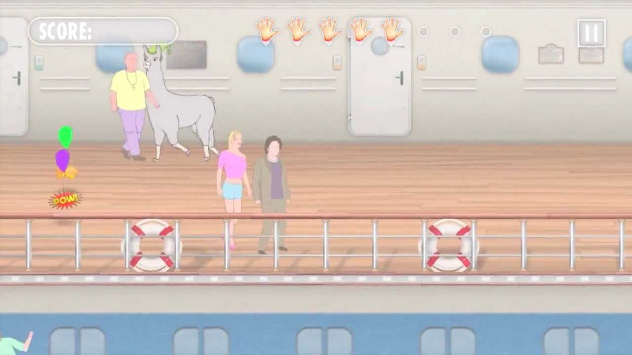 Llamas with Hats Cruise Catastrophe iOS Game
