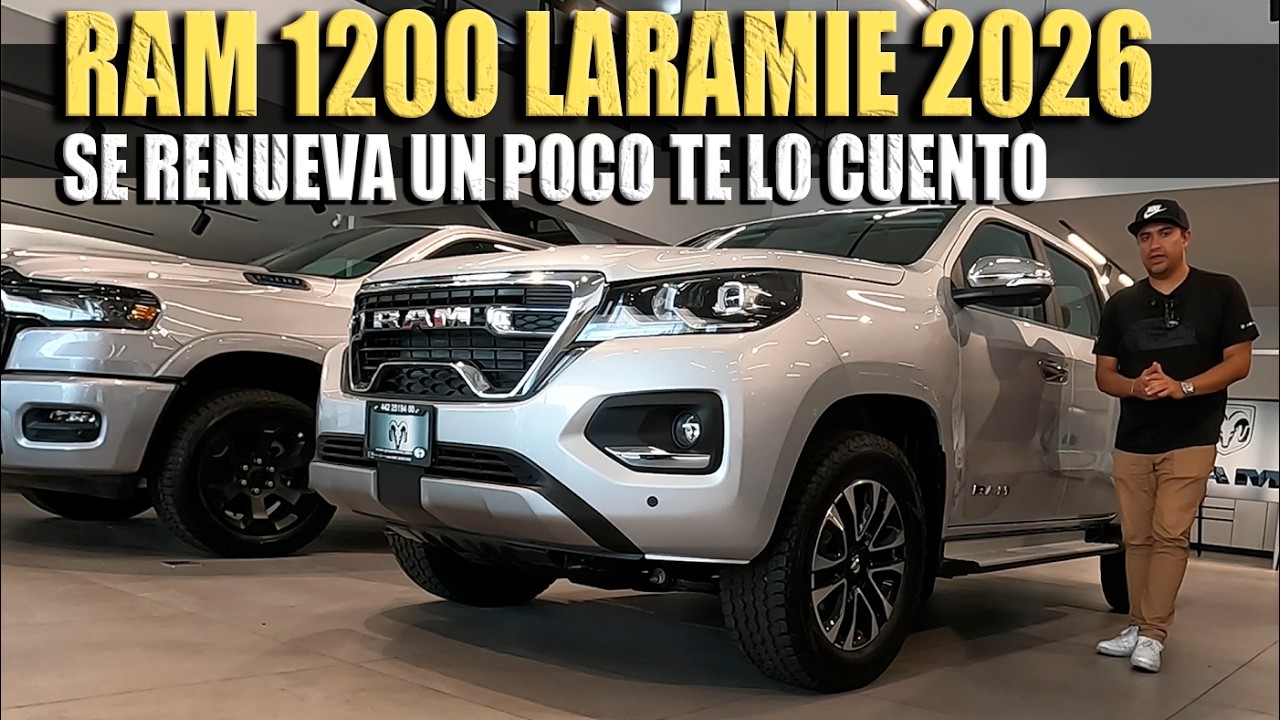 RAM 1200 LARAMIE 2026 🔴 LA MÁS EQUIPADA SE RENUEVA Y TE LO CUENTO