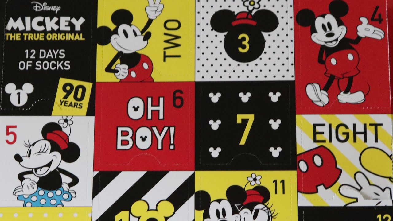 Mickey&rsquo;s 12 Days of Socks 🧦 | Unboxing