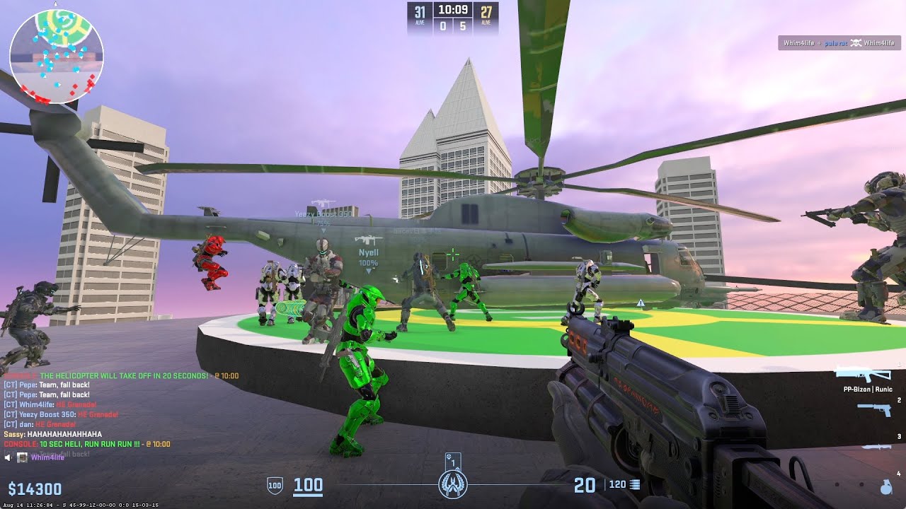 CS2 Zombie Escape ze_stark_escape On GFL Server