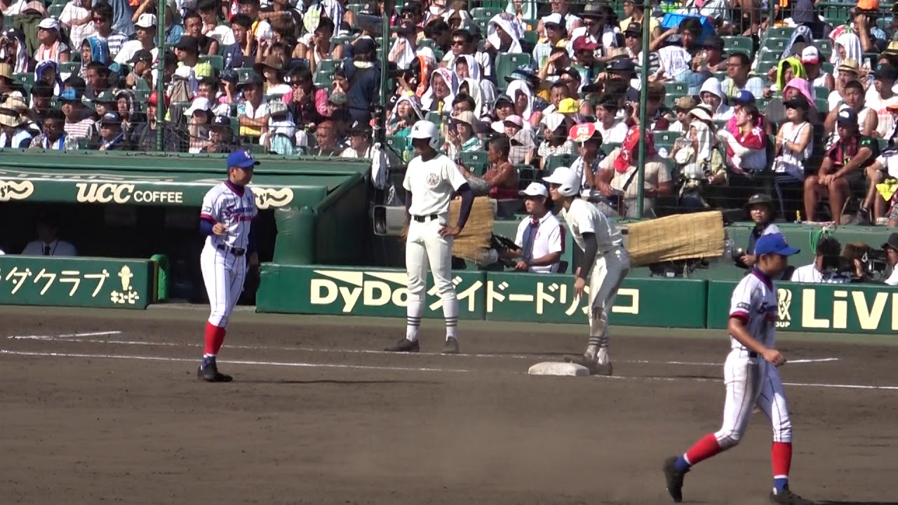 大興奮！日大三高 7回2アウトまでノーヒットも8回一気に逆転！【全得点あり】（2018甲子園準々決勝 対下関国際）