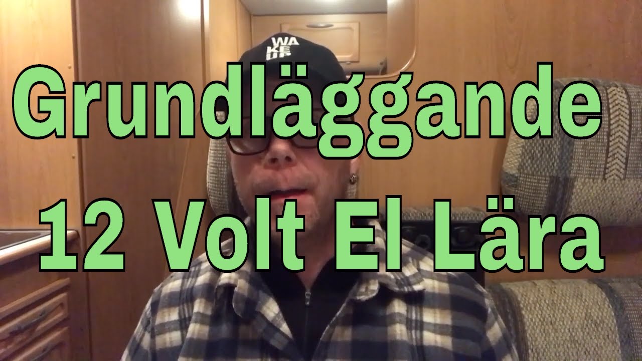 Hur Du Installerar Säkert Med Grundläggande 12 Volts El Lära.
