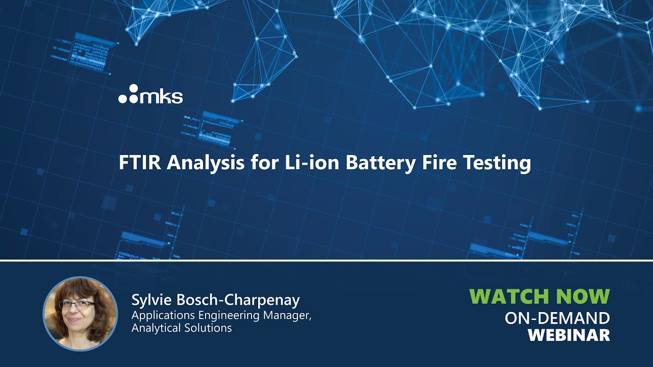 FTIR Analysis of Li-ion Battery fire testing