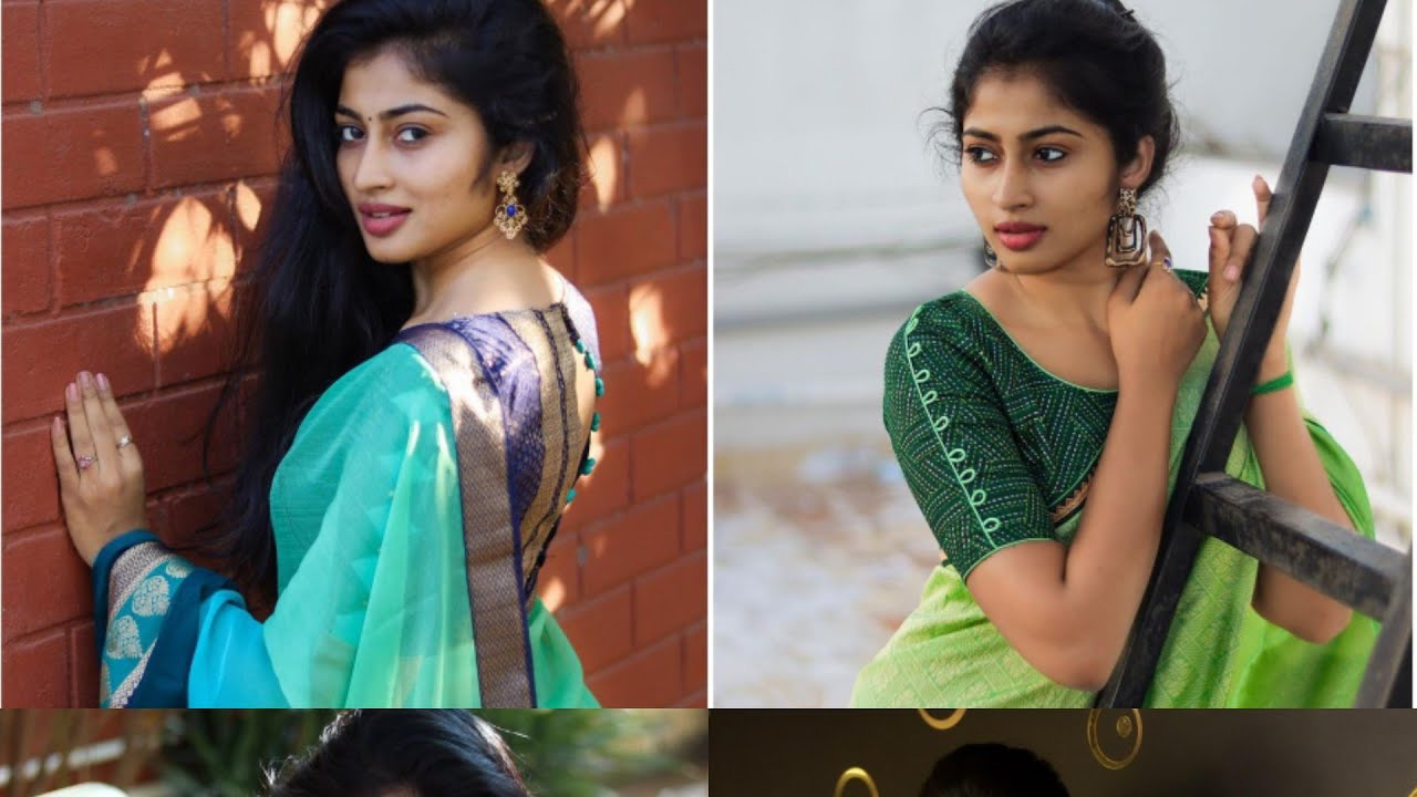 Peranbu Zee Tamil Serial Heroine Vaishnavi Beautiful saree photos 