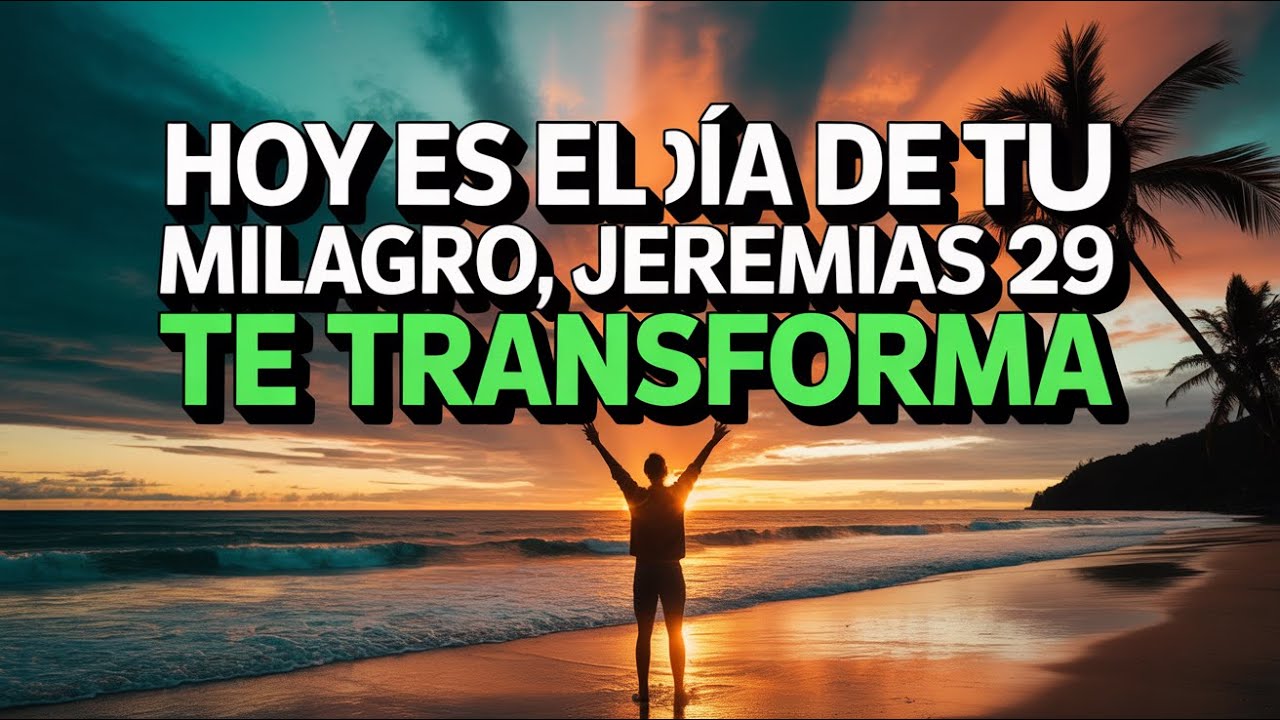 INVOCACIÓN SAGRADA DE TRANSFORMACIÓN MATUTINA | QUE JEREMÍAS 29 TRAIGA MILAGROS RESPONDIDOS HOY
