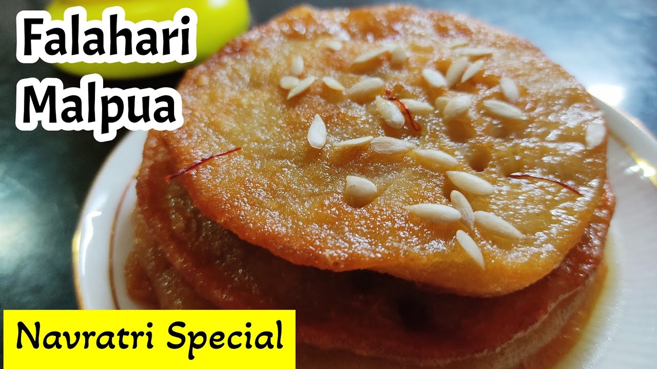 Falahari Malpua | Vrat ka malpua | Navratri Special #navratri #vratrecipe | Singhadey aate ka malpua