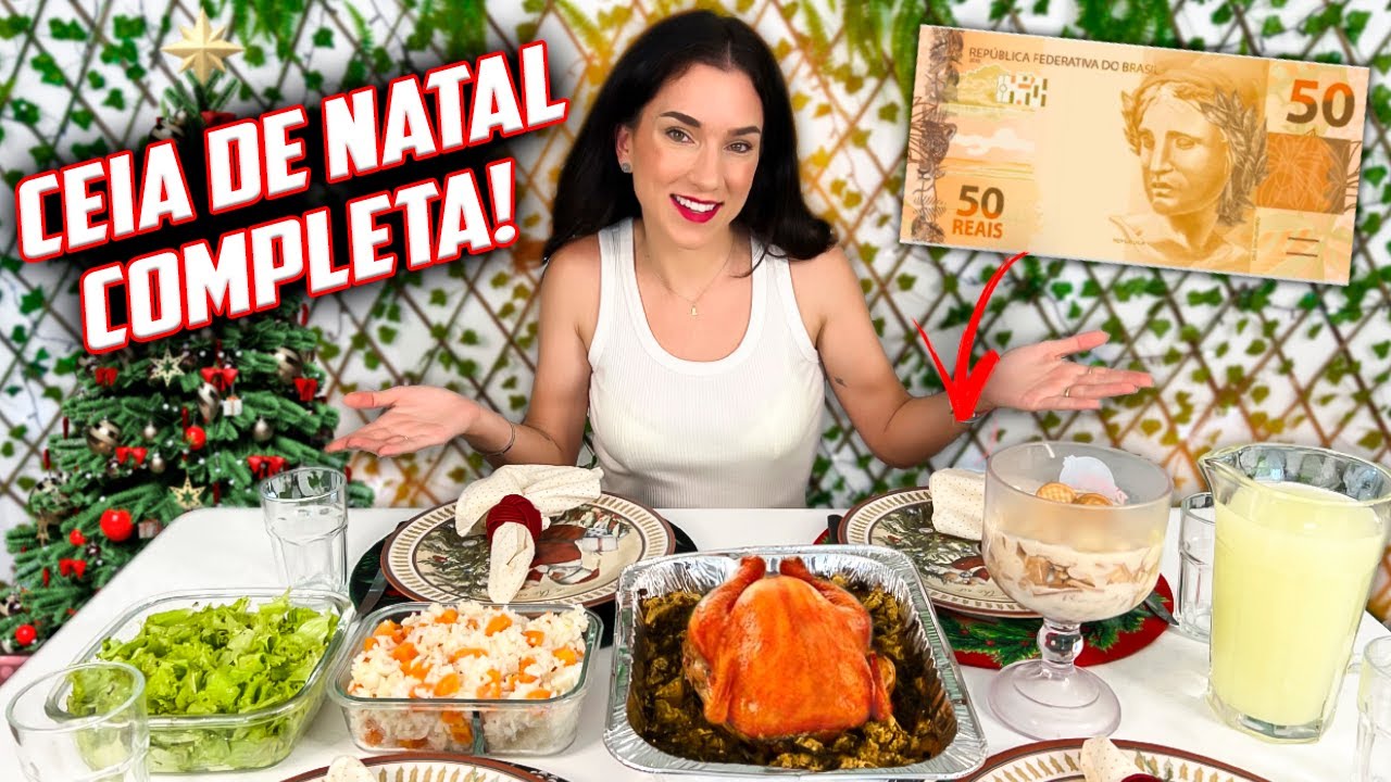 CEIA DE NATAL COMPLETA COM R$ 50,00 !!!
